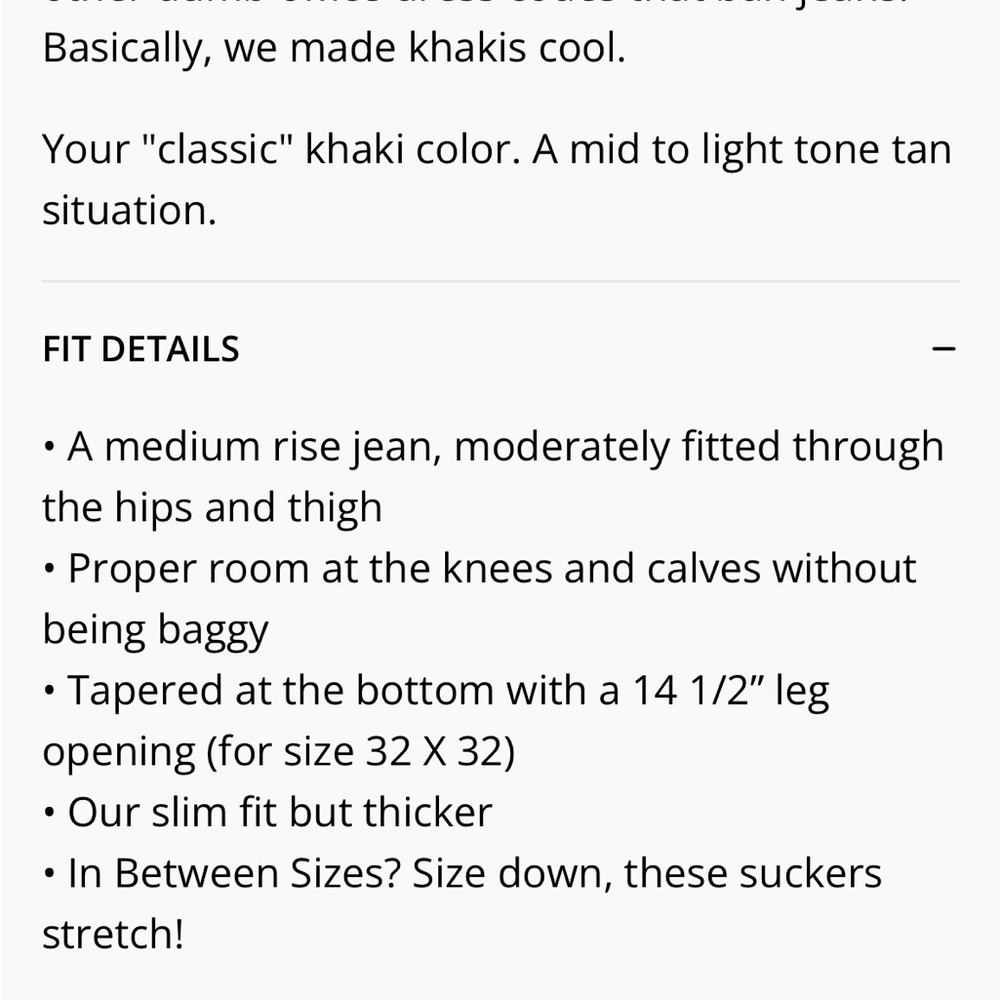 Men’s Khakis - Picture 11 of 11